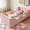Pink, variant on Toddler Bed, Toddler Floor Bed – Low-to-Ground Design with Detachable Guard Rails, Soft Upholstered Transition Bed, Standard Crib Size for kids Ages 1–6 (Pink)