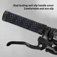 thumbnail image 3 of Cycle Handlebar Grip Set Anti Slip Cycle Handle Grip PU Comfortable Grip Set 22.2mm for Long Rides, 3 of 7