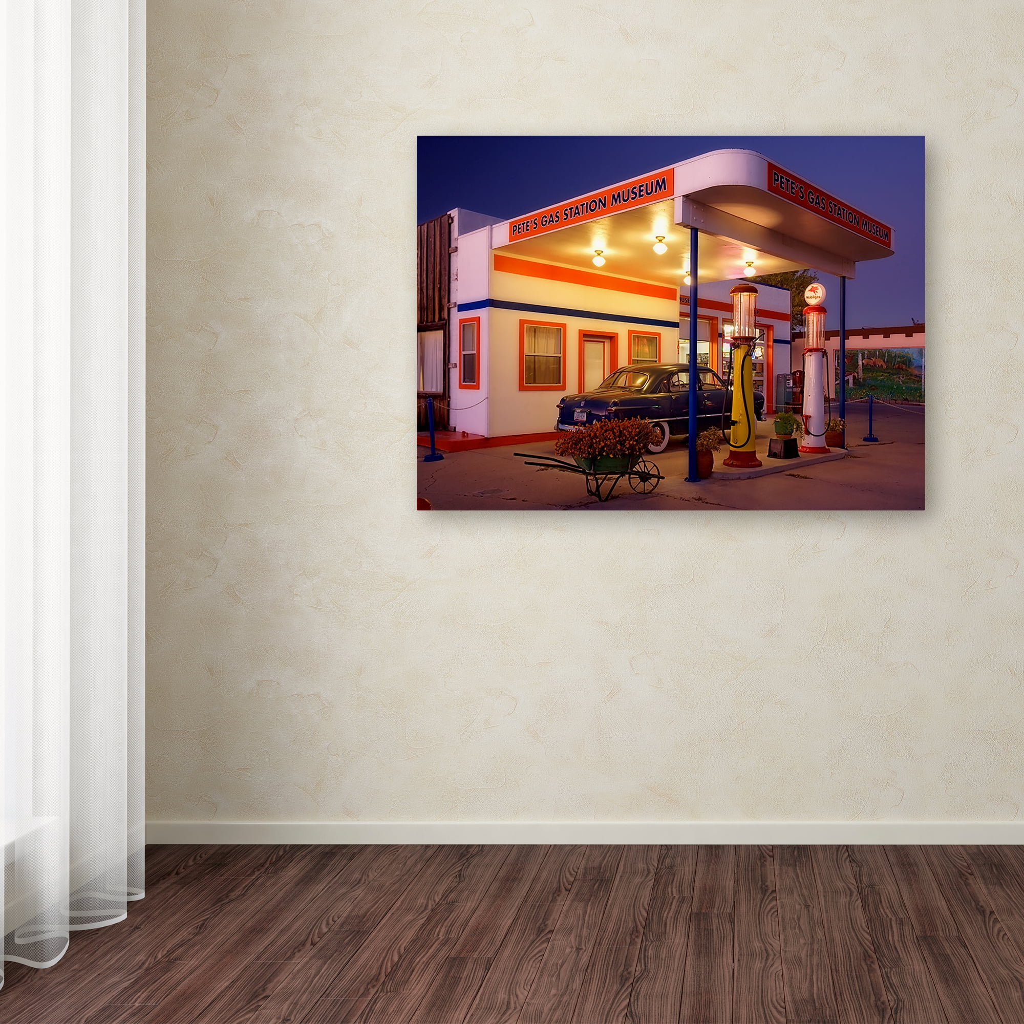 Trademark Fine Art 'Williams Pete's Museum' Canvas Art by Mike Jones Photo
