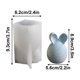 thumbnail image 2 of Fiudx Moldes para Huevos de Pascua, Moldes Flexibles de Silicona, Moldes Reutilizables para Velas, Materiales de Artesanía Duraderos, Proyectos de Decoración Del Hogar, Aficionados y Artesanos, Diseñ, 2 of 5