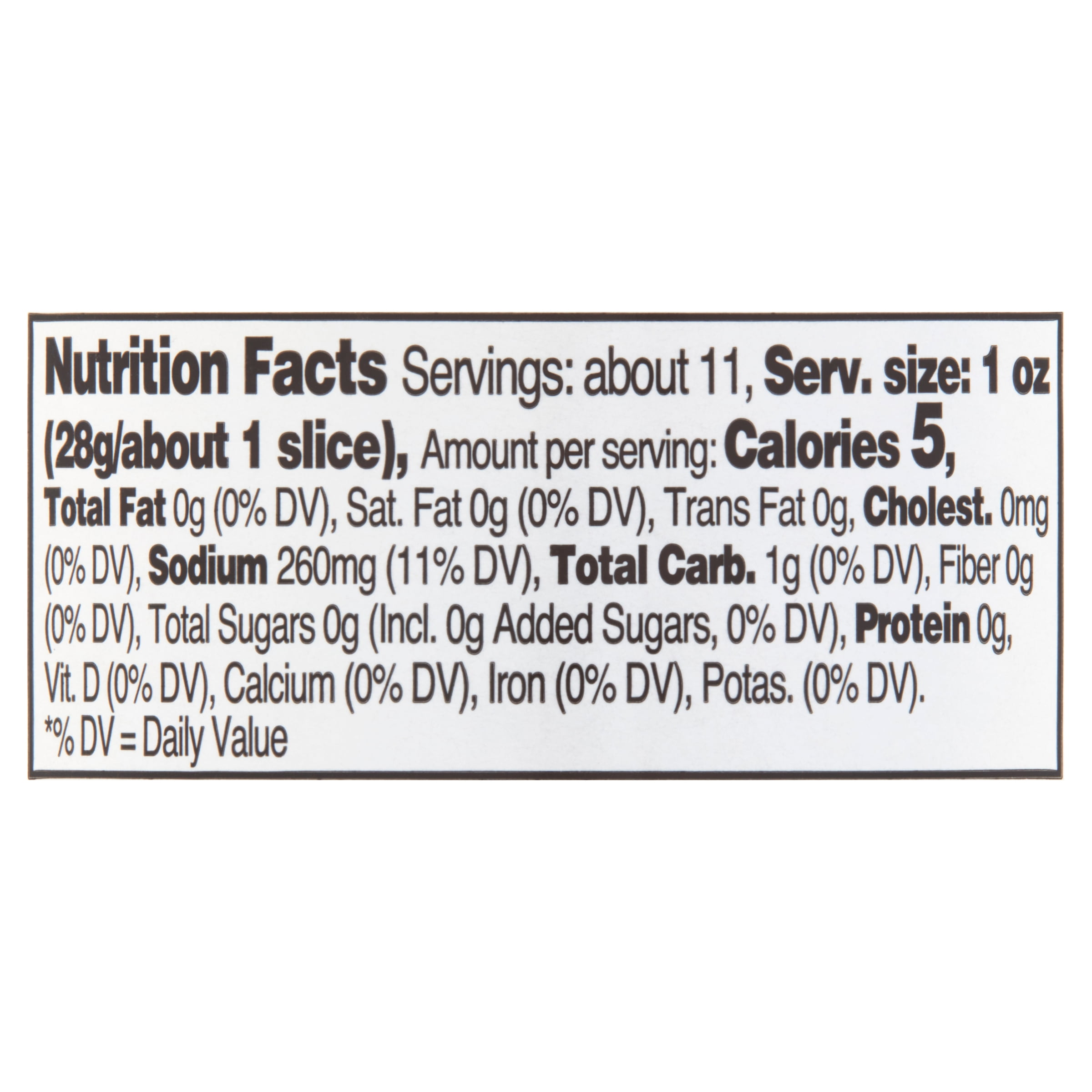 (6 pack) Great Value Kosher Sliced Dill Pickles, 16 fl oz Jar