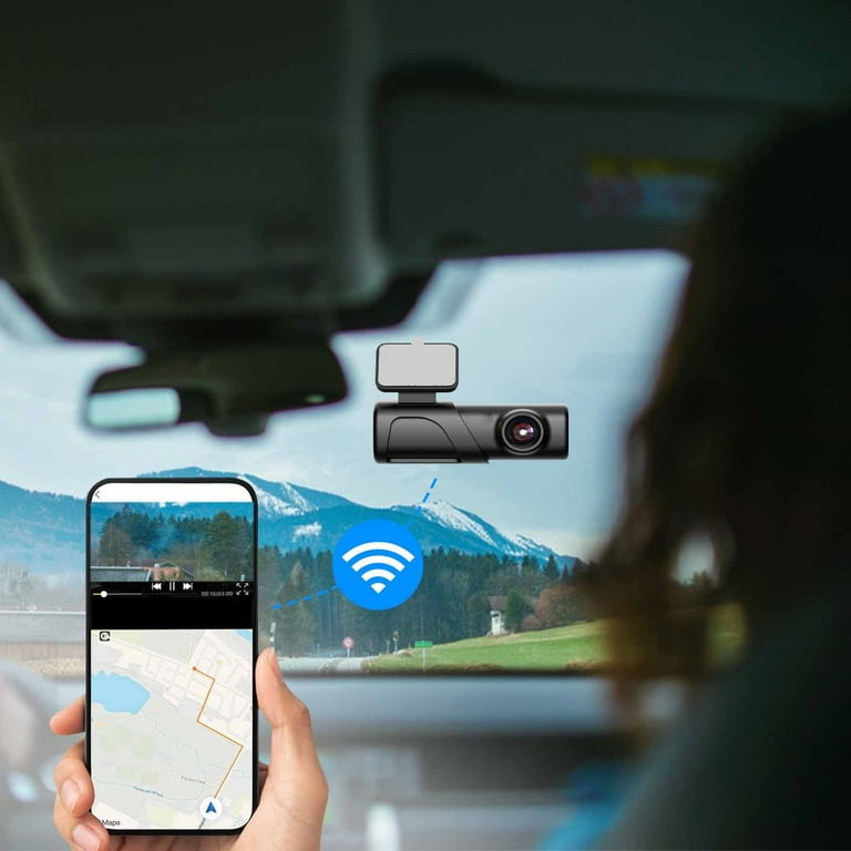 Uniden Dash Cam 1080P Car Truck Dashboard Camera GPS RED LIGHT SPEED ALERT  MOUNT