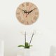 thumbnail image 5 of Reloj de pared para colgar en el pasillo, jardín y exterior, con pantalla analógica de madera clásica (12 cm), 5 of 8
