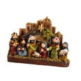 thumbnail image 4 of GUOOL Lighted Christmas Nativity Scene Miniature Xmas Gift Handmade Religious Birth of, 4 of 9