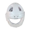 thumbnail image 4 of Casco de karate, protección para la cabeza, kickboxing, gorra protectora transpirable, gorra deportiva Blanco S, 4 of 9