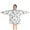 White Cow Milk, variant on Pink Cow Strawberry Hug Pattern Blanket Hoodies for Kids 6-13YR Oversize Wearable Blanket Hoodies for Boys Girls Teens