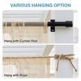 thumbnail image 5 of DONGPAI Outdoor Mosquito Netting for Patio - DIY Cut to Size High Density Bug Screen Mesh Lightweight Outdoor Sheer Curtains for Gazebo Pergola Porch - Rod Pocket Hang, 5.2 ft x 10 ft (1 Panel), 5 of 10