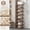8-Tier-Brown, variant on Foldable Bamboo Shoe Rack Stand - Multi-Layer Shoe Storage Shelf for Entryway Hallway Bedroom, Space Saving Freestanding Organizer for Small Apartments & Rental Homes, Easy No-Tool Setup