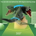 thumbnail image 3 of RKZDSR Realistic T-rex RC Robot Dinosaur Toy with Vibrating Head And Tail Moving Perfect Gift, 3 of 13