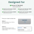 thumbnail image 2 of Funda con Teclado BLUTLOTUS para iPad Pro 12.9" con Retroiluminación de 7 Colores, 2 of 8