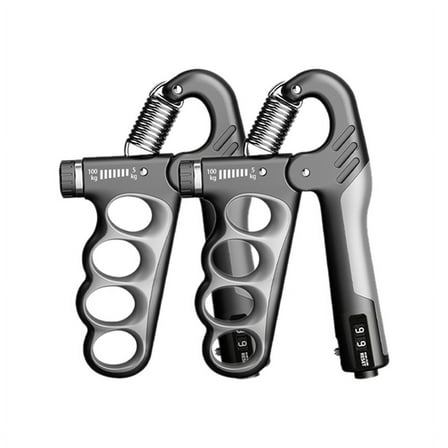 2 Pack Hand Grip Strengthener for Muscle Building 11-220 lbs C