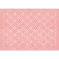 thumbnail image 1 of Ahgly Company Indoor Rectangle Patterned Pastel Red Pink Area Rugs, 2' x 5', 1 of 6