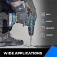 thumbnail image 5 of 8mm 10 pcs Concrete Drill Bit Set and Masonry Drill Bit Set, Shockproof Hammer Drill Bit Set, 5 of 5