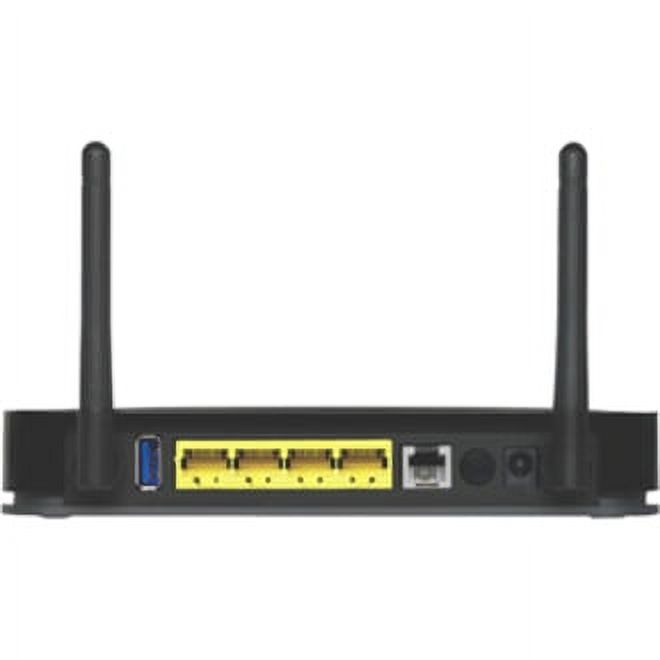 Netgear DGN2200 Wi-Fi 4 IEEE 802.11n  Modem/Wireless Router - image 2 of 3