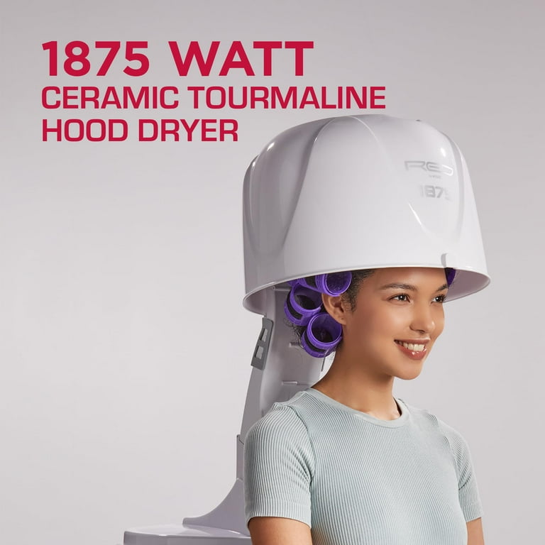 Red by Kiss Pro 1875 Watt Ceramic Tourmaline Hood Dryer 1 Each Walmart