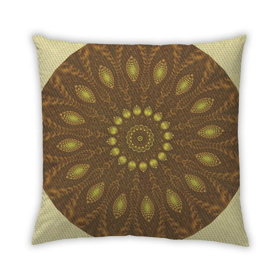 Ahgly Company Indoor Square Contemporary Throw Pillow, 18 inch by 18 inch
