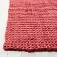 thumbnail image 4 of SAFAVIEH Natural Fiber Milica Solid Runner Rug, Red, 2'3" x 7', 4 of 12