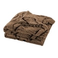 thumbnail image 1 of Couverture Jetée Chaude Motif Feuille de Bananier Polyester 100 cm x 150 cm Douce et Confortable pour Canapé Lit, 1 of 6