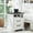 White, variant on YANGLI 18" Farmhouse Nightstand with Charging Station, 2 Drawers, Side Table Bedside Cabinet for Bedroom/Living Room, White