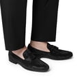 thumbnail image 6 of Bruno Marc Men's Tassel Dress Loafers Slip on Comfortable Rhinestone Tuxedo Shoes for Wedding Party Graduation, 6 of 7