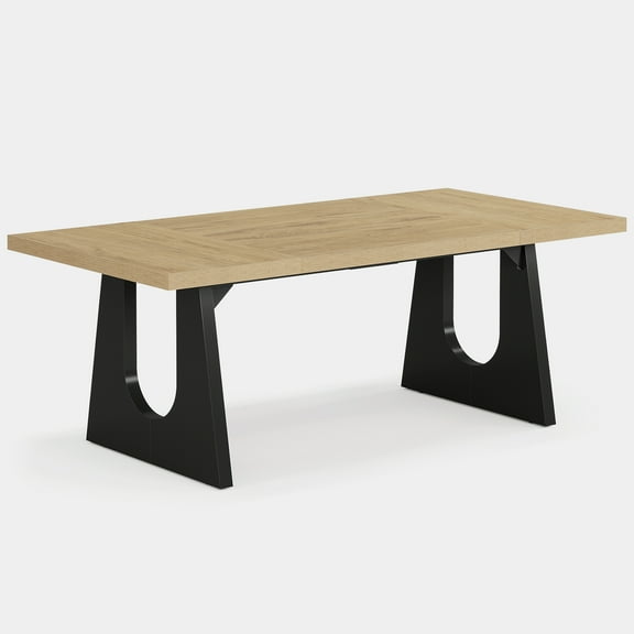 MAYEERTY 70" Executive Desk, Modern Computer Office Desk Workstation