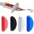 thumbnail image 2 of Pekkaxy Toothpaste Tube Squeezer Dispenser, 5-Pack, Black, Blue, Red, White, 2 of 6
