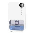 thumbnail image 1 of MOQIN Portable Small Dehumidifier 40 OZ Dehumidifier For Home (500 Sq.ft) Dehumidifiers for Basement Bathroom Bedroom with Digital Display Auto Off 7 Colors LED Light RV Closet, 1 of 6
