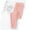 01 Orange, variant on Hicidod Girls' Leggings Winter Padded Thicken Thermal Kids Tights Solid Soft Warm Stretchy Full Length Athletic Pants