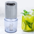 thumbnail image 4 of ZOUSSIQI Household Electric Semi Auto Meat Grinder MultiFunctional Vegetable Fruit Blender JU316-119202, 4 of 11