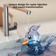 thumbnail image 5 of Juguetes de piscina, juguetes para bebés y niños pequeños: silbatos transparentes con sonido que cambian al inyectar agua, instrumentos musicales infantiles con bocina y sonido de agua., 5 of 6