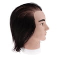 thumbnail image 2 of Cabeza de Maniquí de Cosmetología de 7,9 Pulgadas con para Peluquerías, , Corte, Tejido, Práctica - Negro b Calvo Salvador Cabeza de peluquería masculina, 2 of 7