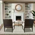 thumbnail image 3 of Lillie Handcrafted Seagrass Back Armchair with Removable Seat Cushion and Back Pillow 18538, 3 of 9