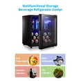 WANAI 62Can Beverage Refrigerator & Cooler, Mini Stainless Steel