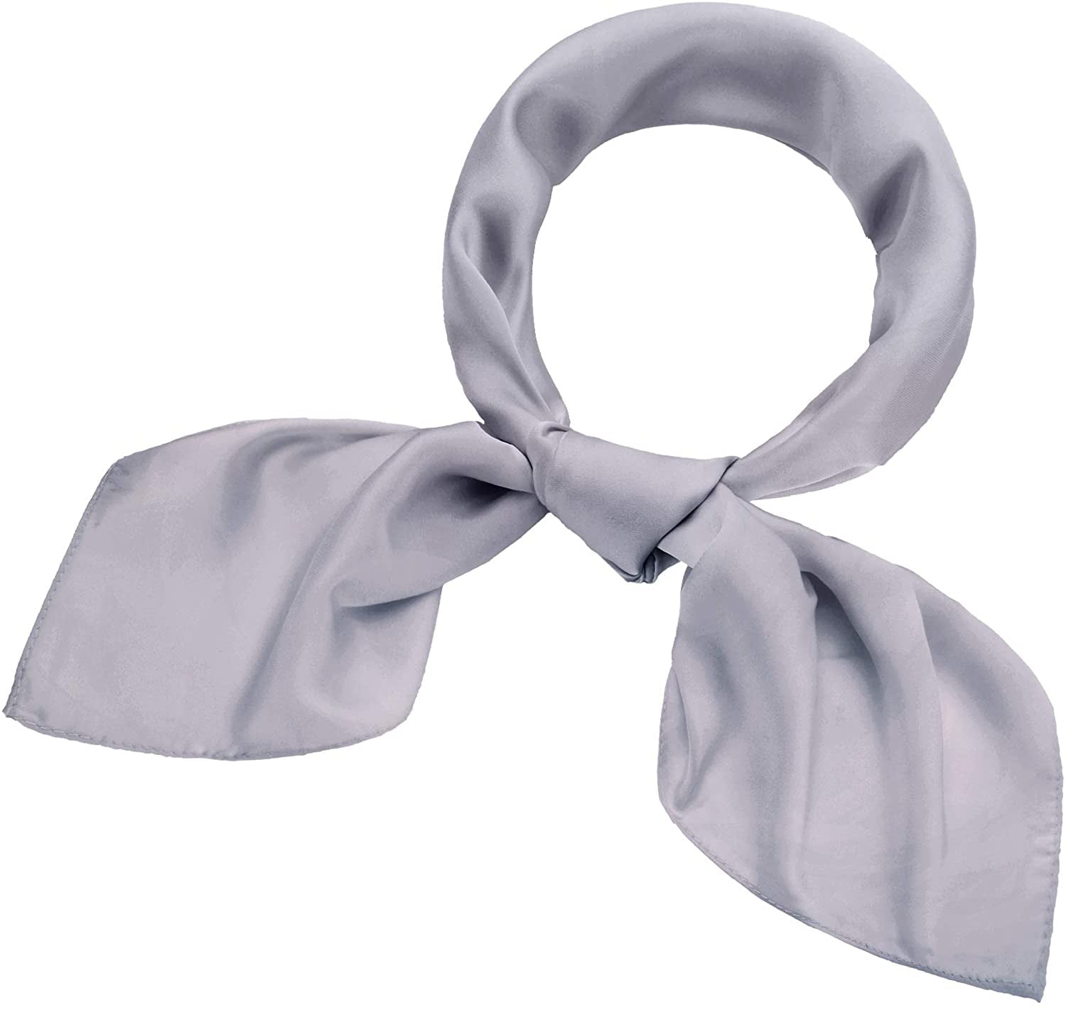 Neck scarf chiffon silver grey scarf neck tie women accessories gold square scarf other colors available on demand