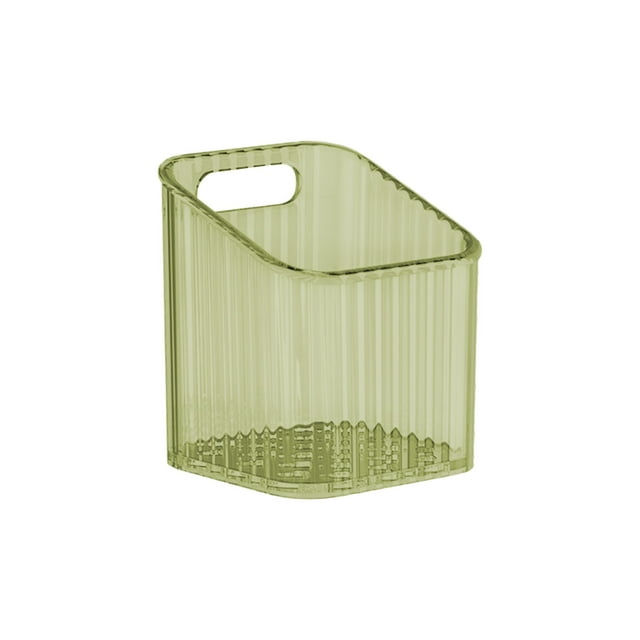 Small Wall-Mounted Bathroom Organizer, Transparent Plastic Shelf for Toothbrushes