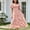 Pink summer dresses, variant on Wycnly Summer Dresses for Women Womens Summer Dresses Beach Boho Elastic Waist Flowy Ruffle Swing A Line Long Dress Women Vintage Solid Square Neck Short Sleeve Maxi Sun Dresses