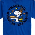 thumbnail image 3 of Peanuts - Thankful Grateful Blessed - Men's Short Sleeve Graphic T-Shirt, 3 of 6