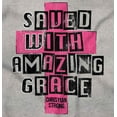 thumbnail image 2 of Saved Amazing Grace Christian Men's Graphic T Shirt Tees Brisco Brands S, 2 of 6