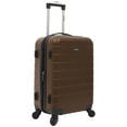 thumbnail image 4 of Wrangler 3-piece Luggage Set with Cup Holder and USB Port, Toffee, 4 of 9