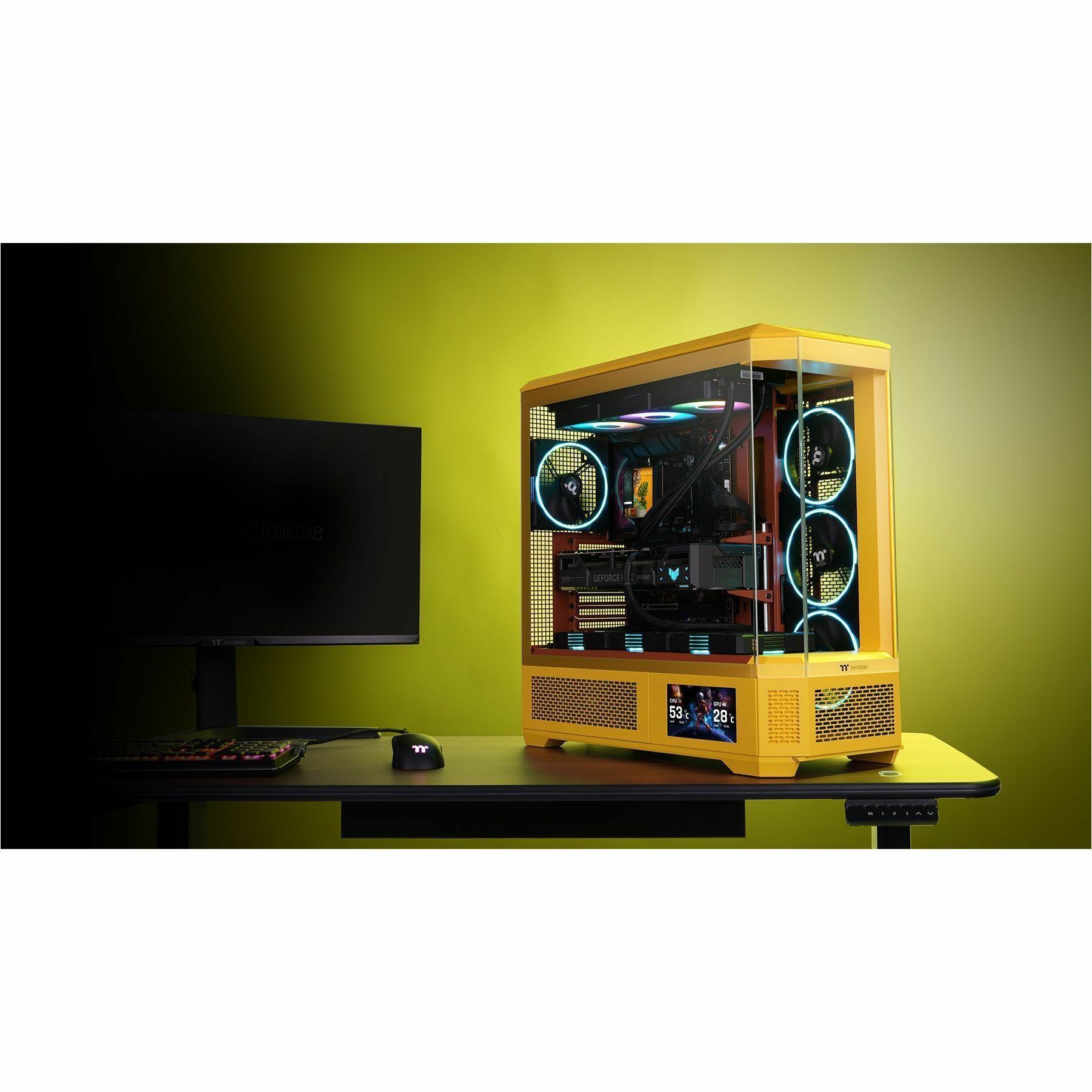 Thermaltake View 600 TG Butter Caramel Full Tower Chassis