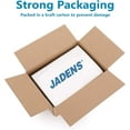 JADENS Thermal Shipping Labels 4x6, SelfAdhesive Fanfold Shipping
