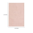 thumbnail image 6 of Mainstays Kids Solid Shag Light Pink Washable Area Rug, 3 ft x 4 ft 8 in, 6 of 8