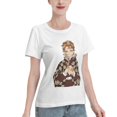 thumbnail image 2 of T-Shirt Basique à Manches Courtes pour Femmes Demon Slayer Blade Tanjiro, 2 of 6