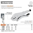 thumbnail image 2 of Pinzas Presion Mordaza Recta 12 Truper 17431 Truper PPT-12R, 2 of 2