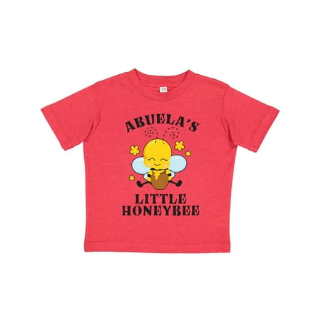 

Inktastic Cute Bee Abuela s Little Honeybee with Stars Gift Toddler Boy or Toddler Girl T-Shirt