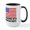 White/Black Inside, variant on CafePress - Engineered With American Parts Large Mug - 15 oz Ceramic Large White Novelty Mug