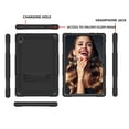 thumbnail image 2 of SOATUTO Case for Vastking KingPad K10 / K10 Pro / Z10 / For Sgin 10.1 Tablet Heavy Duty Hybrid Shockproof Kids Friendly Cover with Kickstand Shoulder Strap For Vastking KingPad K10 Pro - Black+Black, 2 of 6