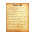 thumbnail image 1 of Scripture Walls Psalm 146 Chapter Gold Bible Canvas Christian Wall Art Ready to Hang Unframed, 1 of 6