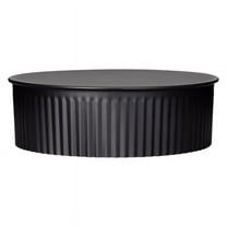Imperial 6 in. D Steel Crimped Termination Cap