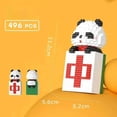 thumbnail image 4 of Blocks Mini Particle Assembly Educational Building Blocks Toy Puzzle Boys Girls Animal Mahjong Ornament Diy, 4 of 6